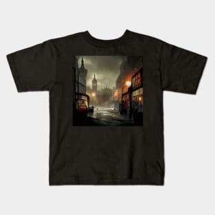 Old English Town VI Kids T-Shirt